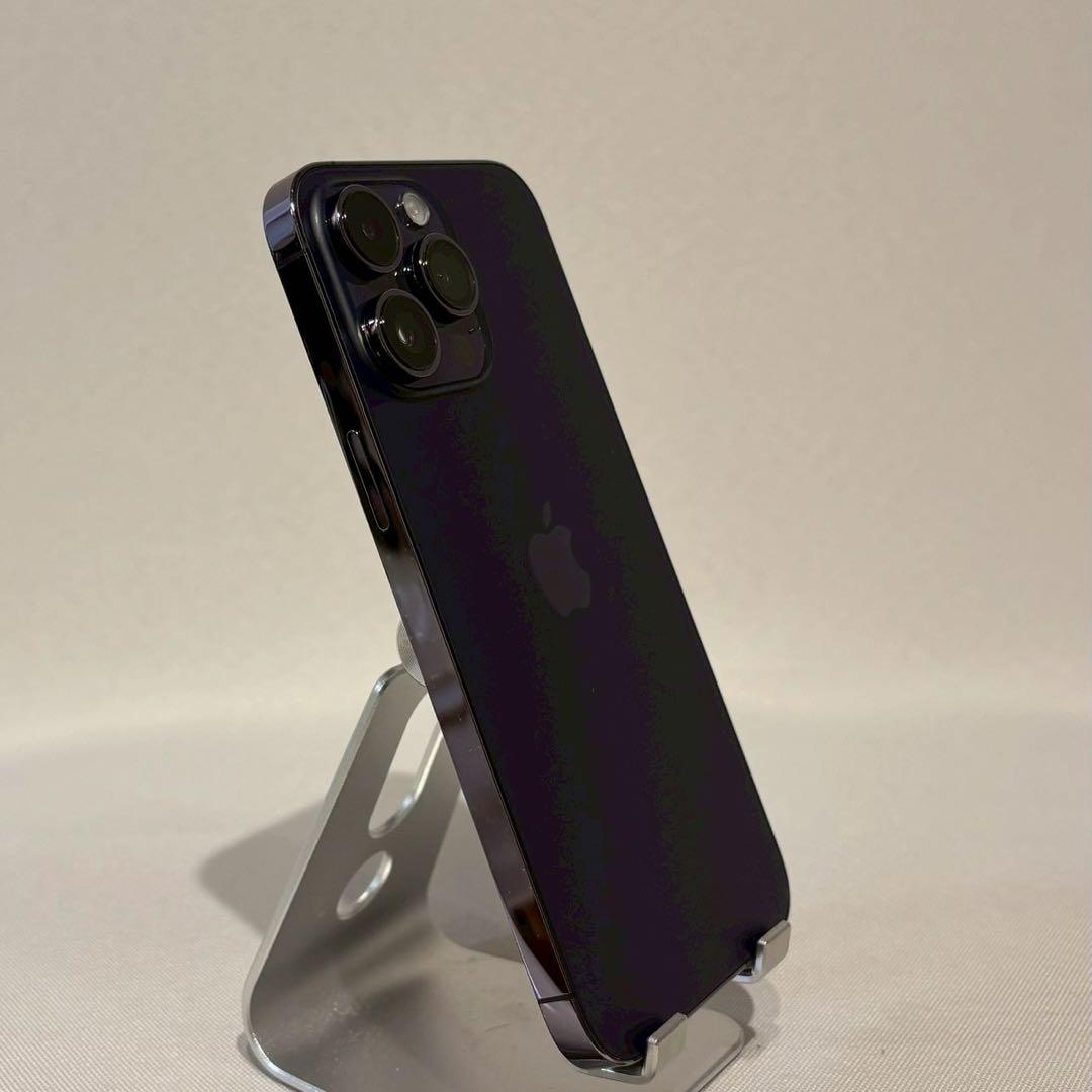 『美品』iPhone 14 PRO MAX 256GB ディープパープル　本体