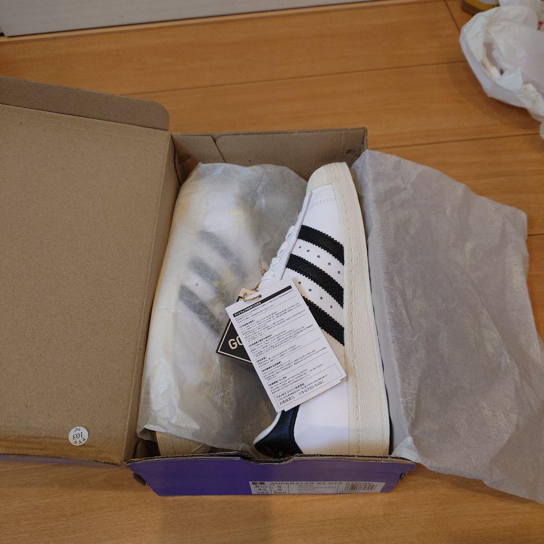 靴 adidas SUPERSTAR 82 GTX ATMOS JR7446