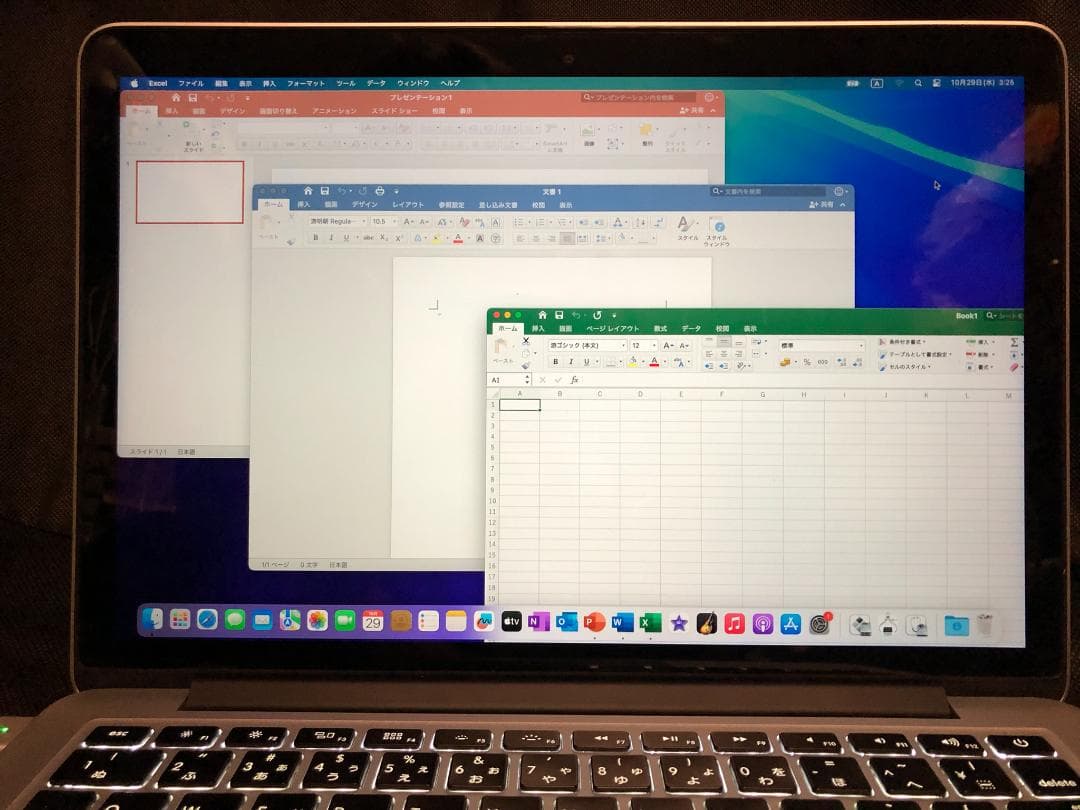 MacBook Pro Retina 2014・8G／256G・オフィス・W11