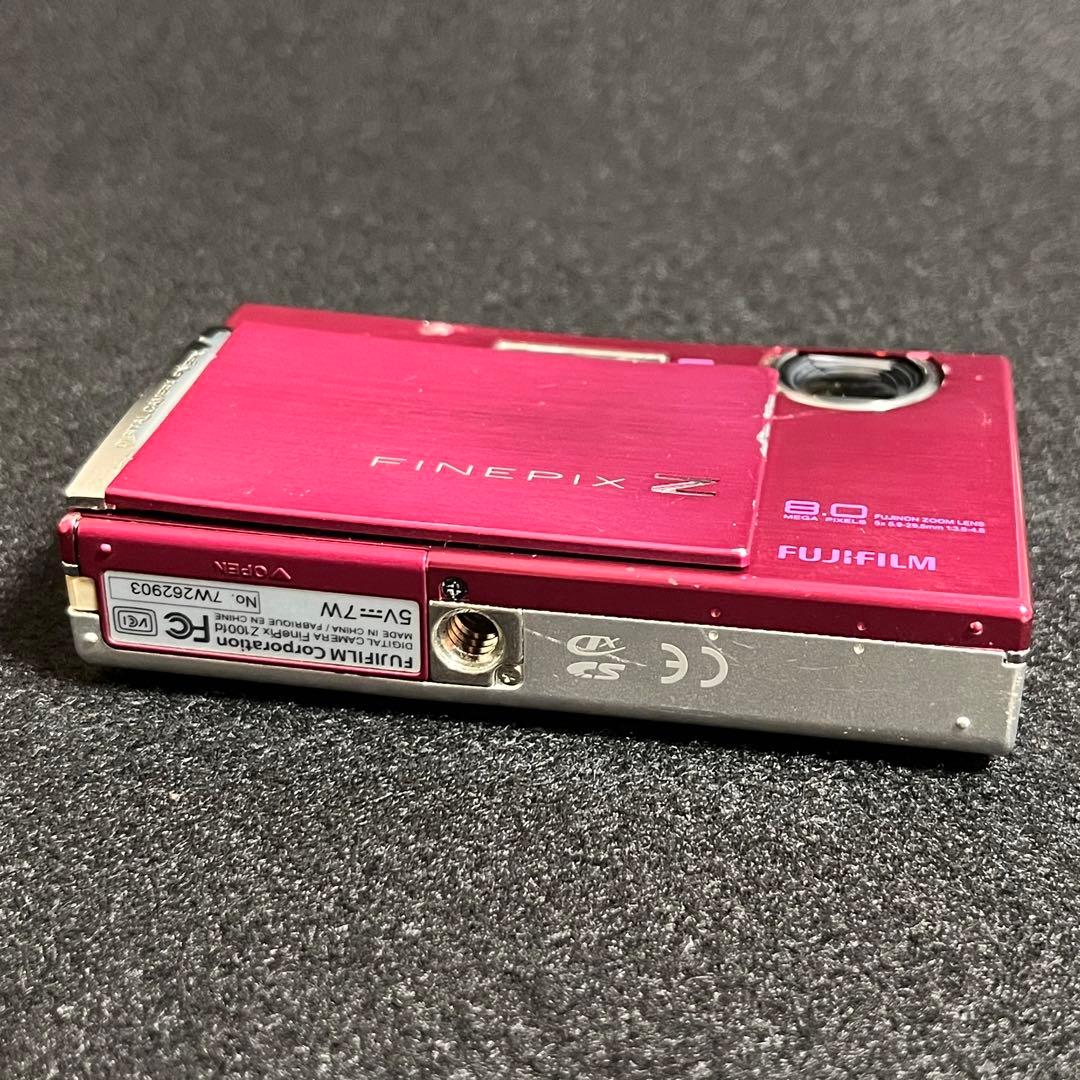 富士フイルム FinePix Z100fd デジカメ ピンク
