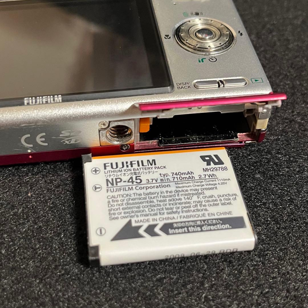 富士フイルム FinePix Z100fd デジカメ ピンク