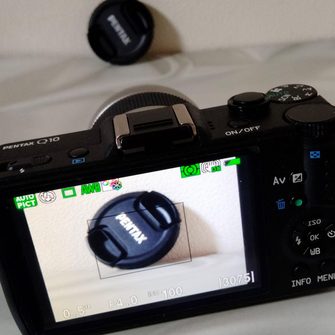 ペンタックス PENTAX Q10 ブラック 02ズームレンズキット