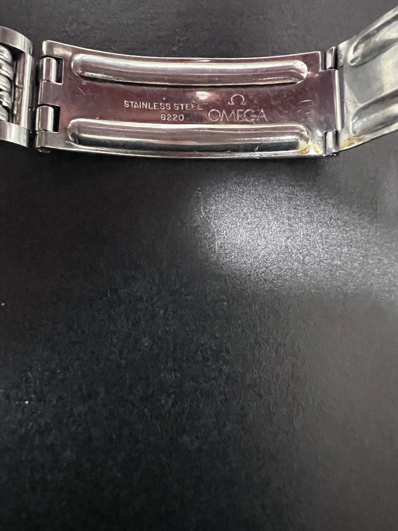 OMEGA Seamaster シルバー文字盤 メッシュバンド