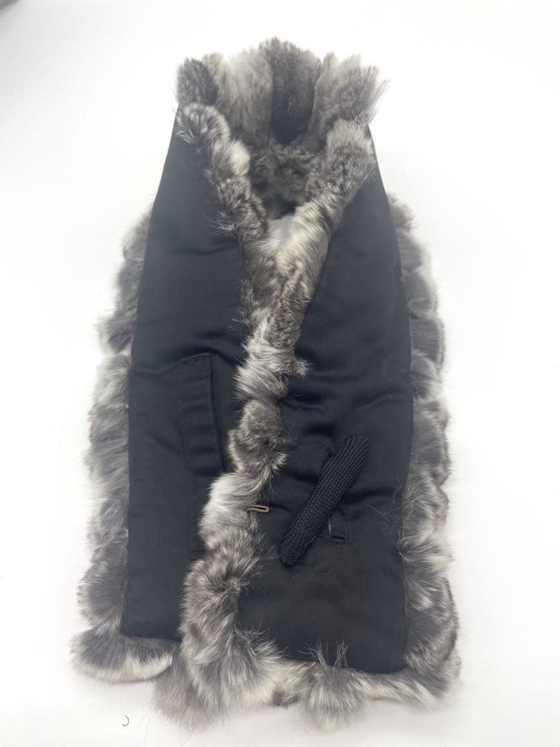 最高級 チンチラ マフラー ボリュームデザイン