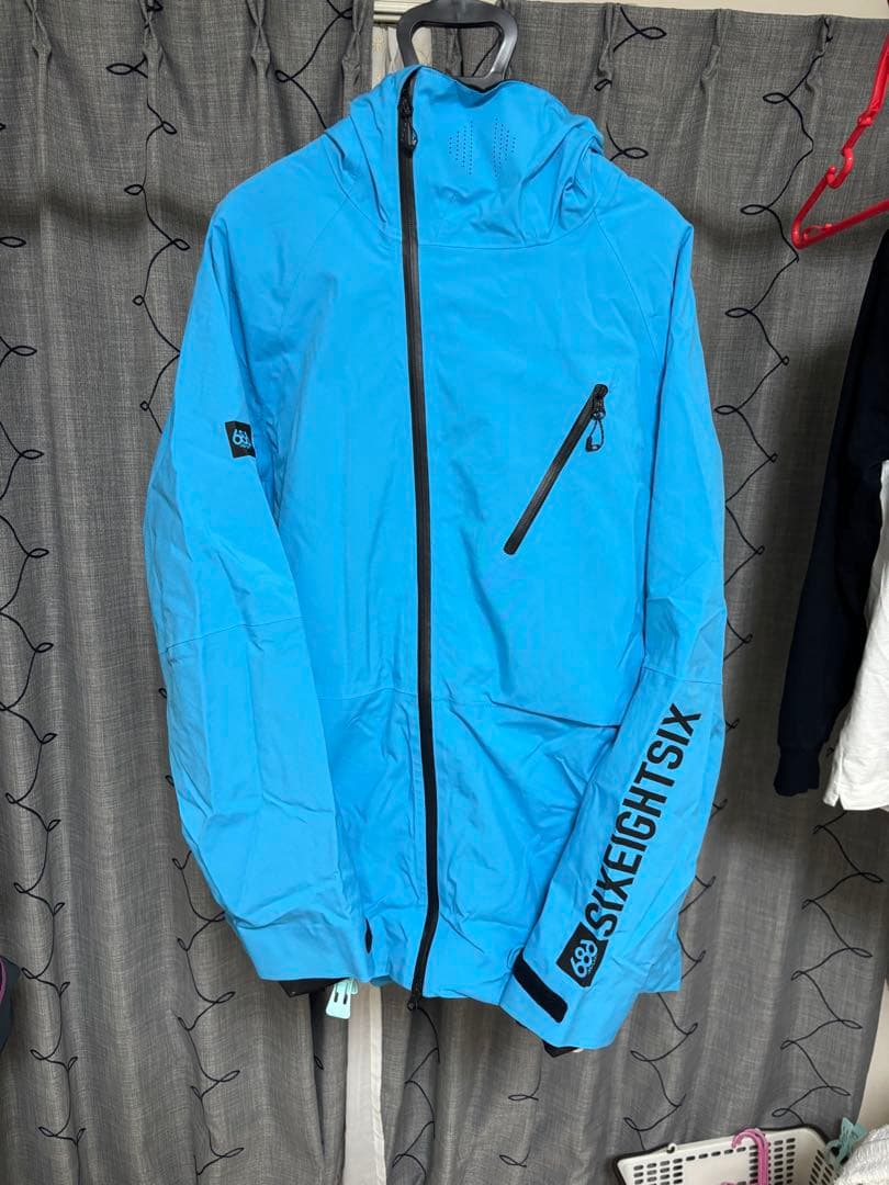 686 スノーボードウェア ハイドラサーマグラフ Ｌサイズ　ブルー