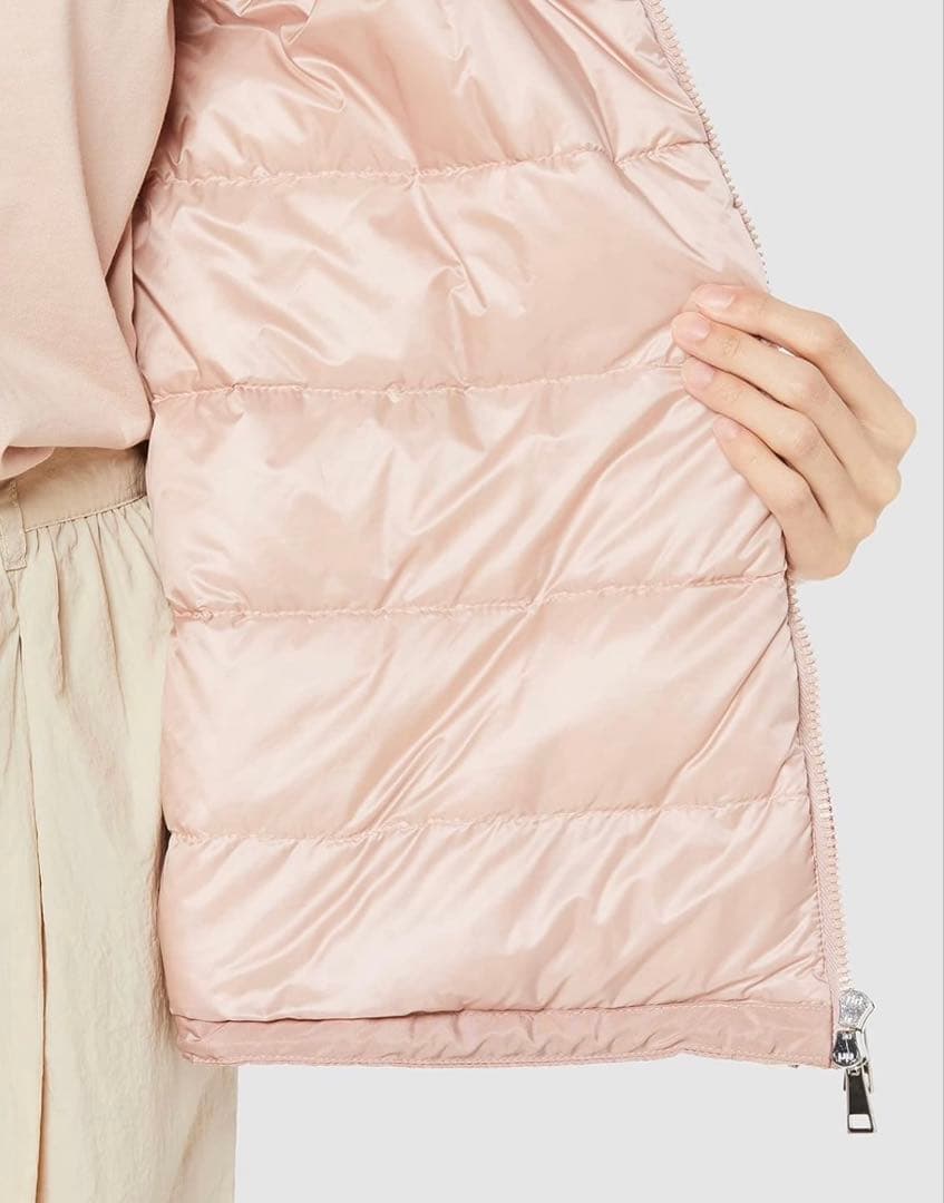 お値下け！MONCLERホワイト フード付き ダウンジャケット サイズ1