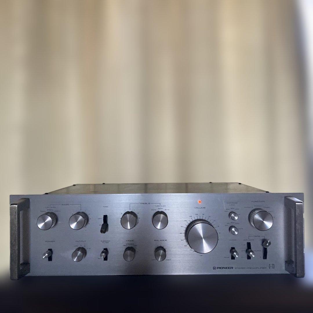 Pioneer ステレオ　プリアンプ(C-73)