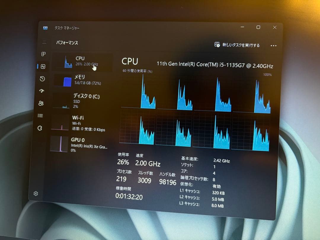 Lenovo IdeaPad 3 15ITL6 11世代 Core i5