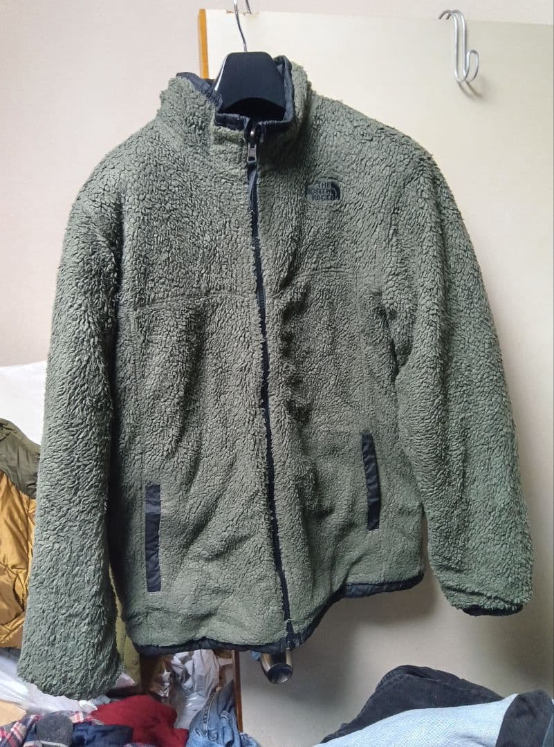 送料込 ノースフェイス リーバーシブル インシュレーション ボア ジャケット L