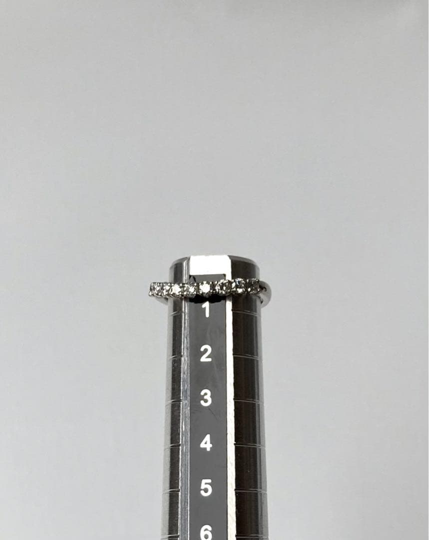 ヴァンドーム　9P ダイヤモンド　ハーフエタニティ　プラチナリング　PT900