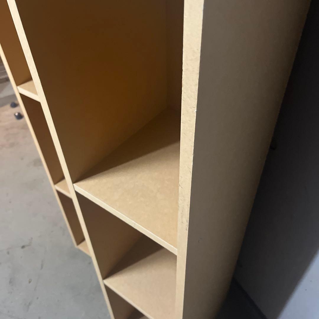 美品・廃盤希少★無印 パルプボードボックス・スリム・５段 ２個セット