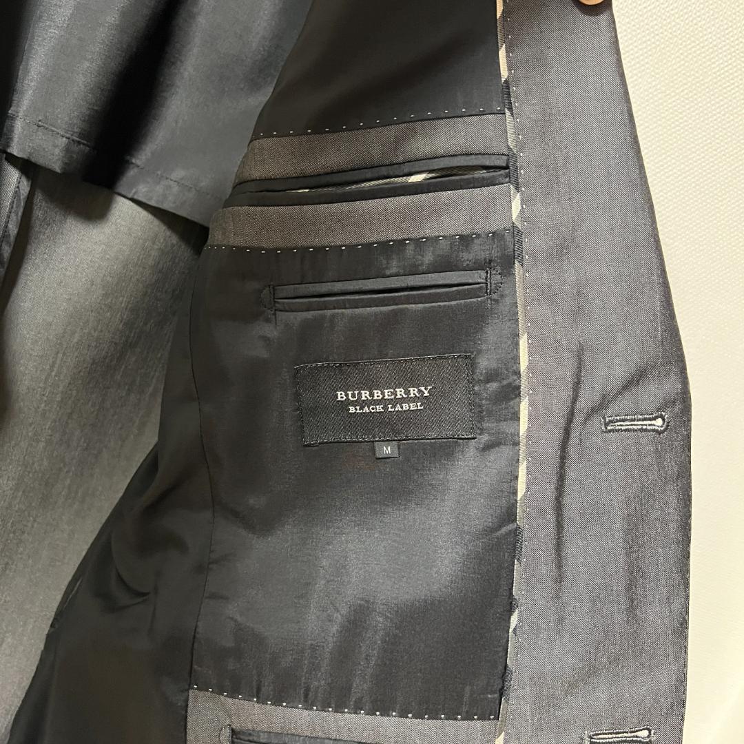 【新品・未使用】ジャケットグレー無地（バーバリーブラックレーベル）