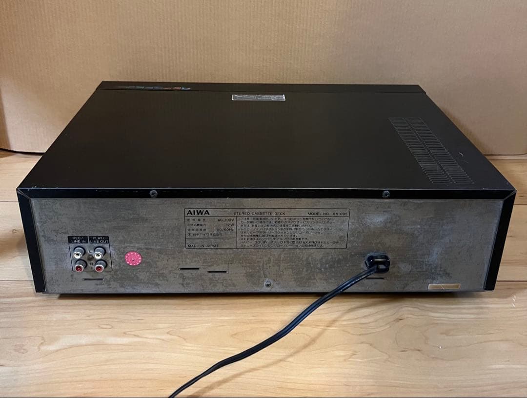 希少　EXCELIA XK-005 カセットデッキ　アイワ　エクセリア