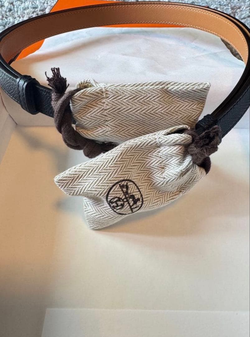 新品 HERMESエルメス ケリーベルトブラックK刻印(2025）