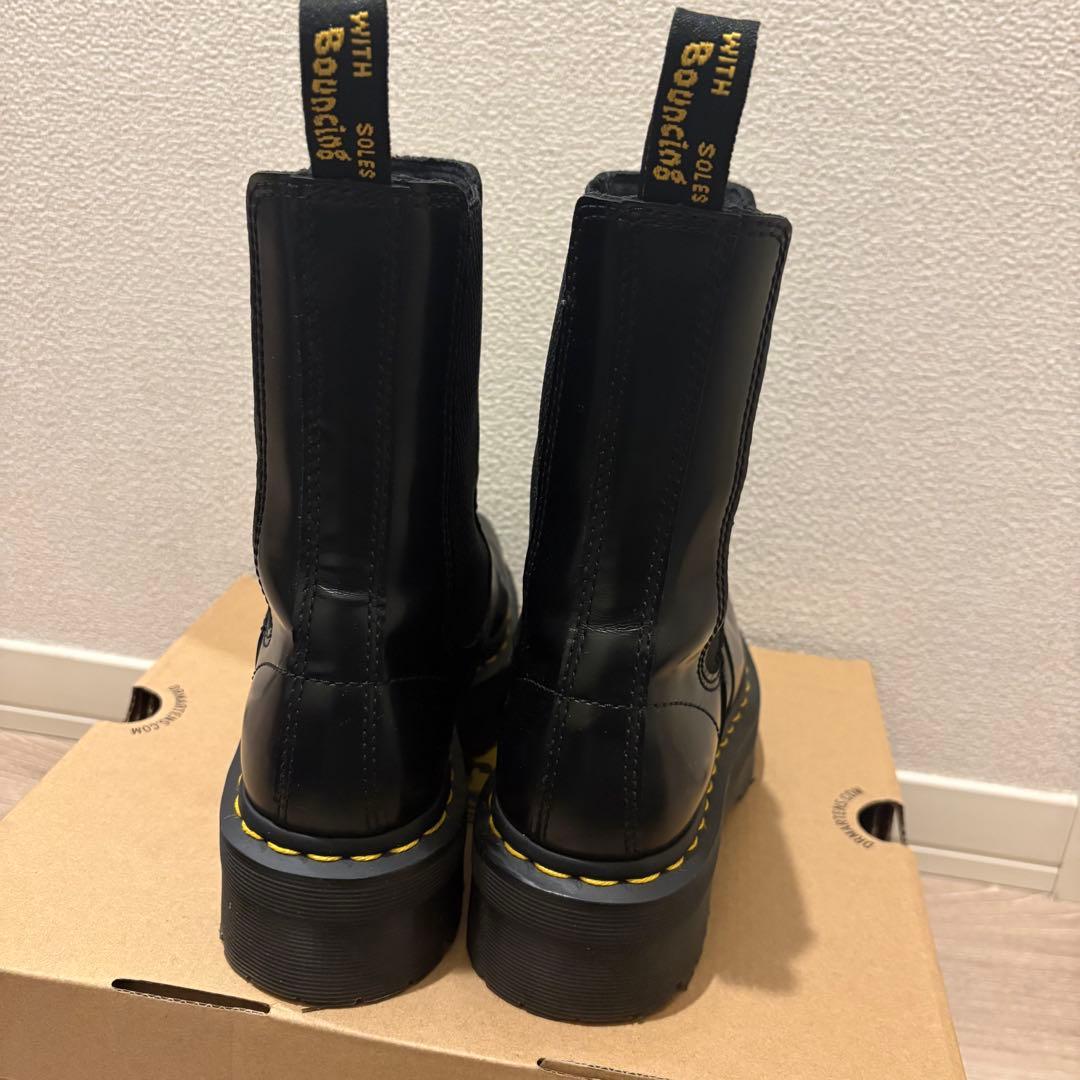 美品Dr. Martens マーチン チェルシー サイドゴアブーツ 厚底23cm