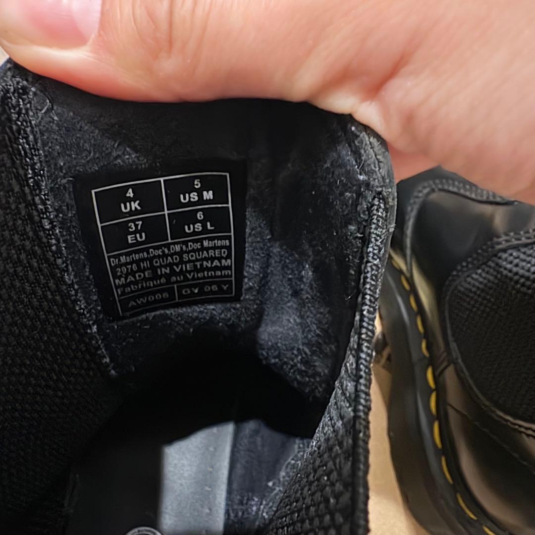 美品Dr. Martens マーチン チェルシー サイドゴアブーツ 厚底23cm