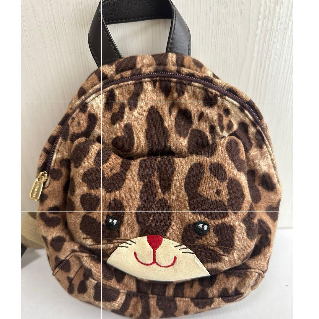 ドルガバ【Dolce & Gabbana】 キッズヒョウ柄リュック