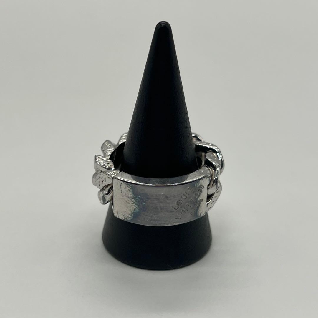 ルイヴィトン バーグ モンテーニュ リング 21号 GL0120 シルバーカラー