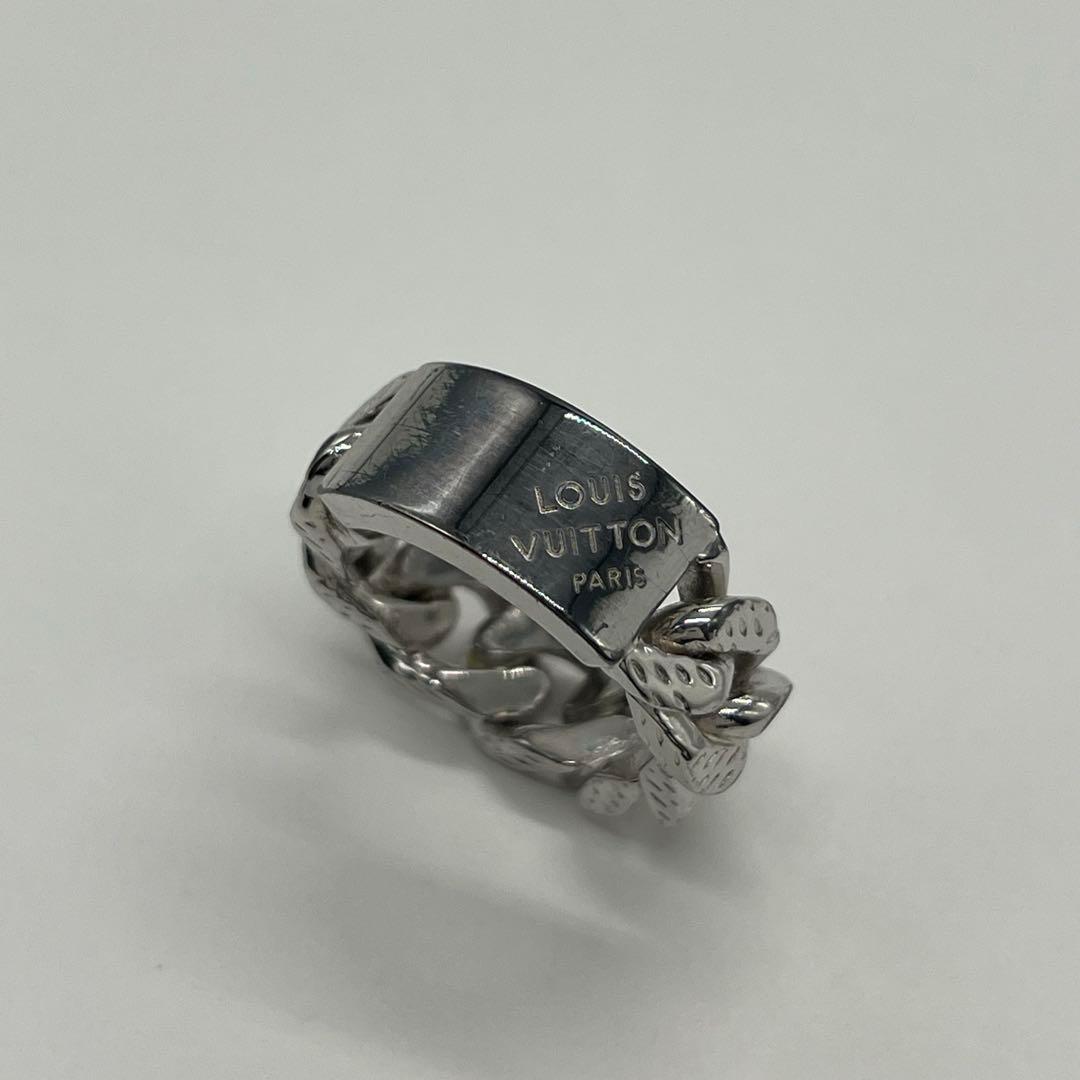 ルイヴィトン バーグ モンテーニュ リング 21号 GL0120 シルバーカラー