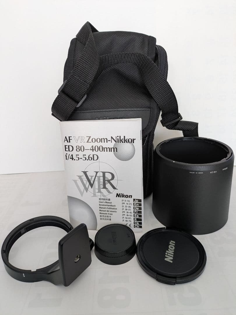 新品級　af vr nikkor 80 400mm f 4.5 5.6d ed
