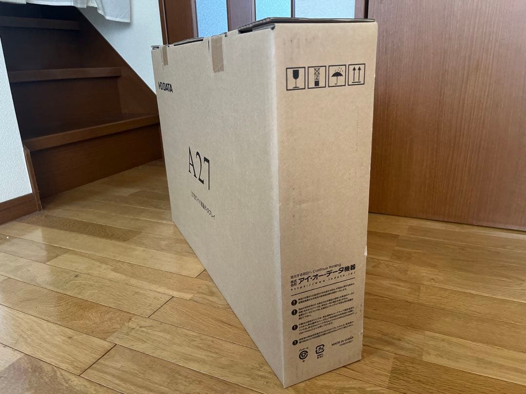 IO DATA(アイオーデータ)フレームレス大画面 27インチモニター 広視野角