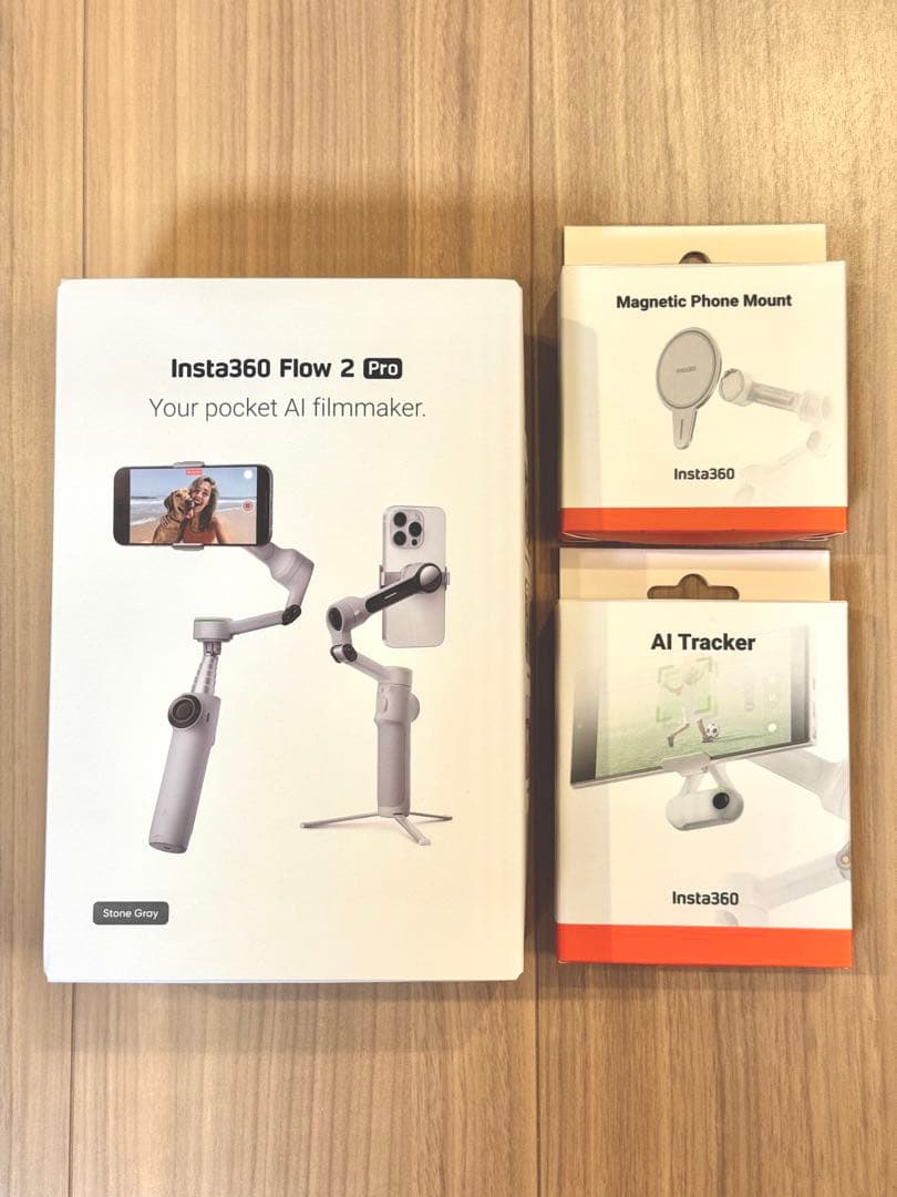 Insta360 Flow 2 Pro AIトラッカーキット+磁気マウント