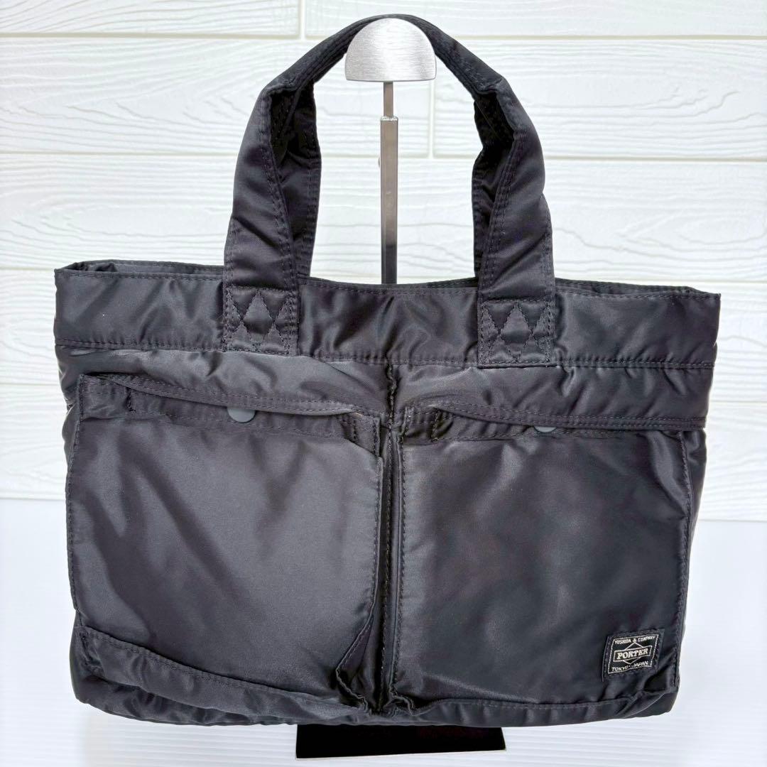 PORTER ポーター TANKER タンカー トートバッグ ナイロン ブラック