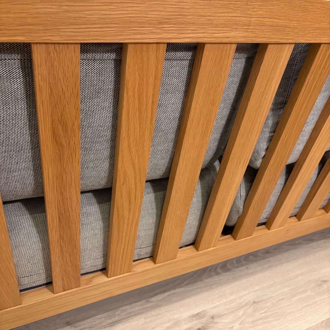 aoi無印良品 ソファ本体2.5シータ－　木製フレームソファ　フェザー