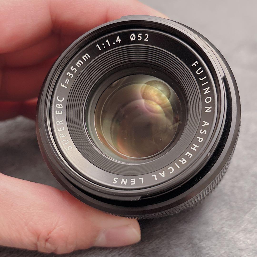 美品！FUJIFILM XF35mm F1.4R レンズ FUJINON
