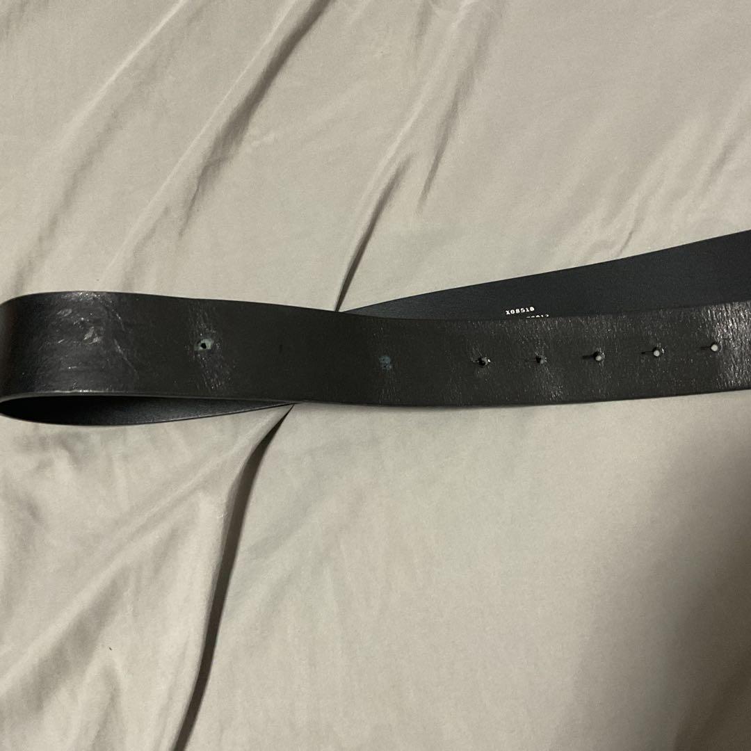 DIESEL ブラック 本革 ベルト 85/34 早いもの勝ち‼️