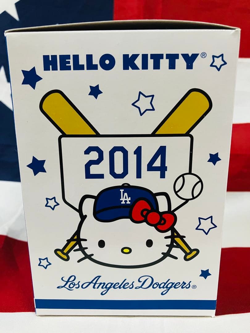 ハローキティ　大谷翔平　所属　2014年 ドジャース 球場配布 首振り人形