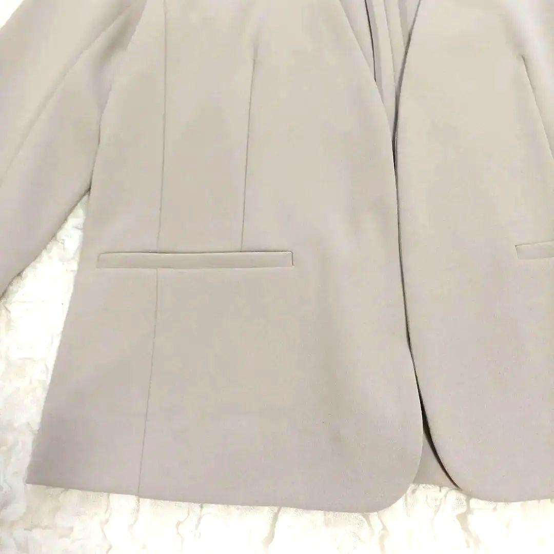 新品✨ナチュラルビューティーベーシック　【洗える】パンツスーツ　ベージュS