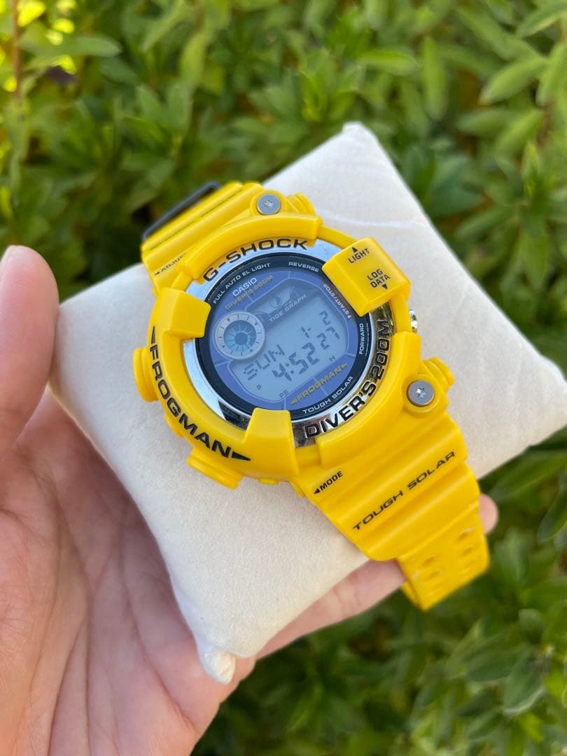 美品　動作済　レア　GSHOCK GF-8250-9 FROGMAN