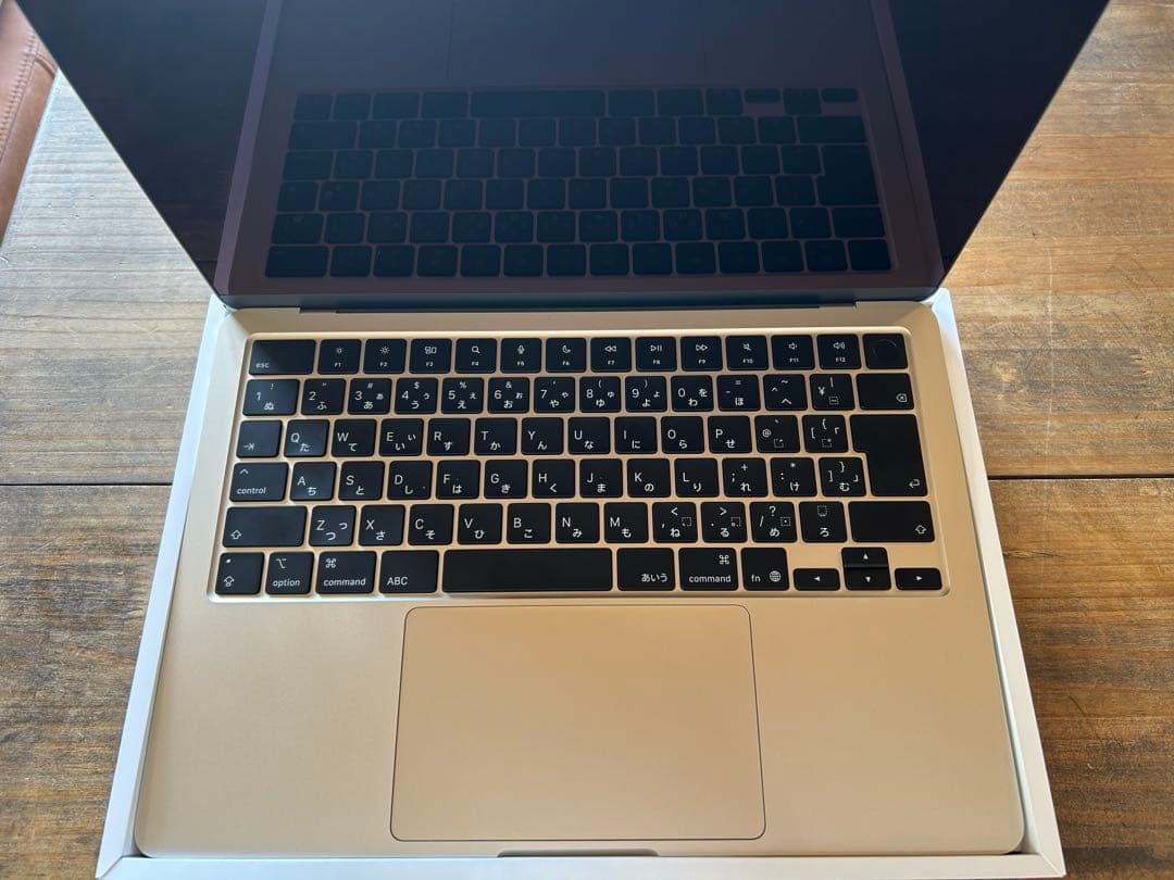 MacBook本体 M4 MacBook Air 13in(16/512GB)JIS