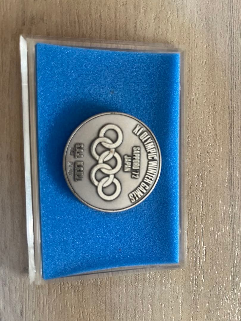 【純銀】岡本太郎 札幌オリンピック 記念メダル 1972年 完品