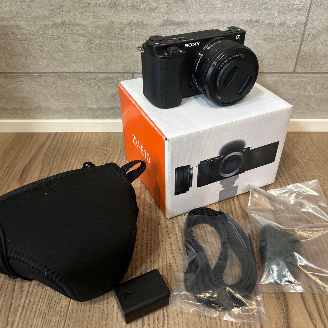 大幅値下げ中【美品】SONY ZV-E10L 4K ミラーレスカメラ