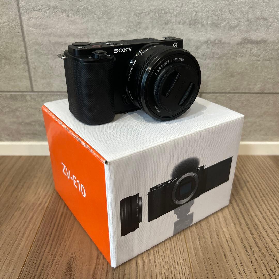 大幅値下げ中【美品】SONY ZV-E10L 4K ミラーレスカメラ