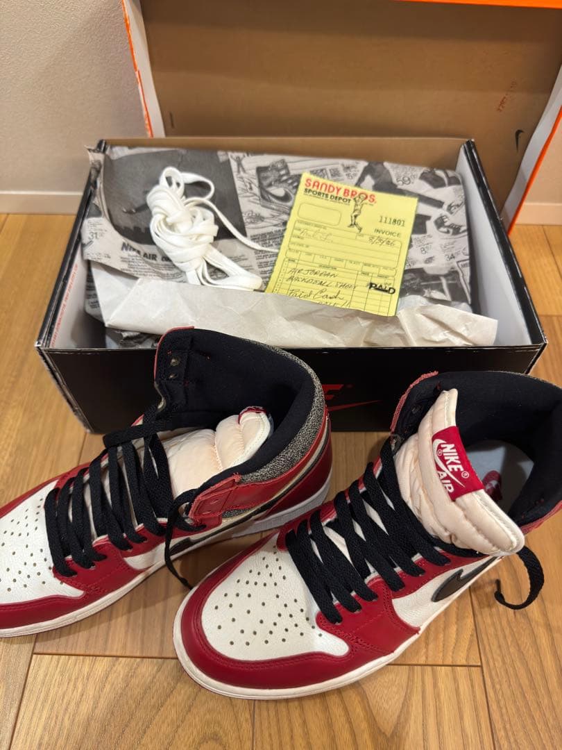 靴 Nike Air Jordan 1 Lost & Found