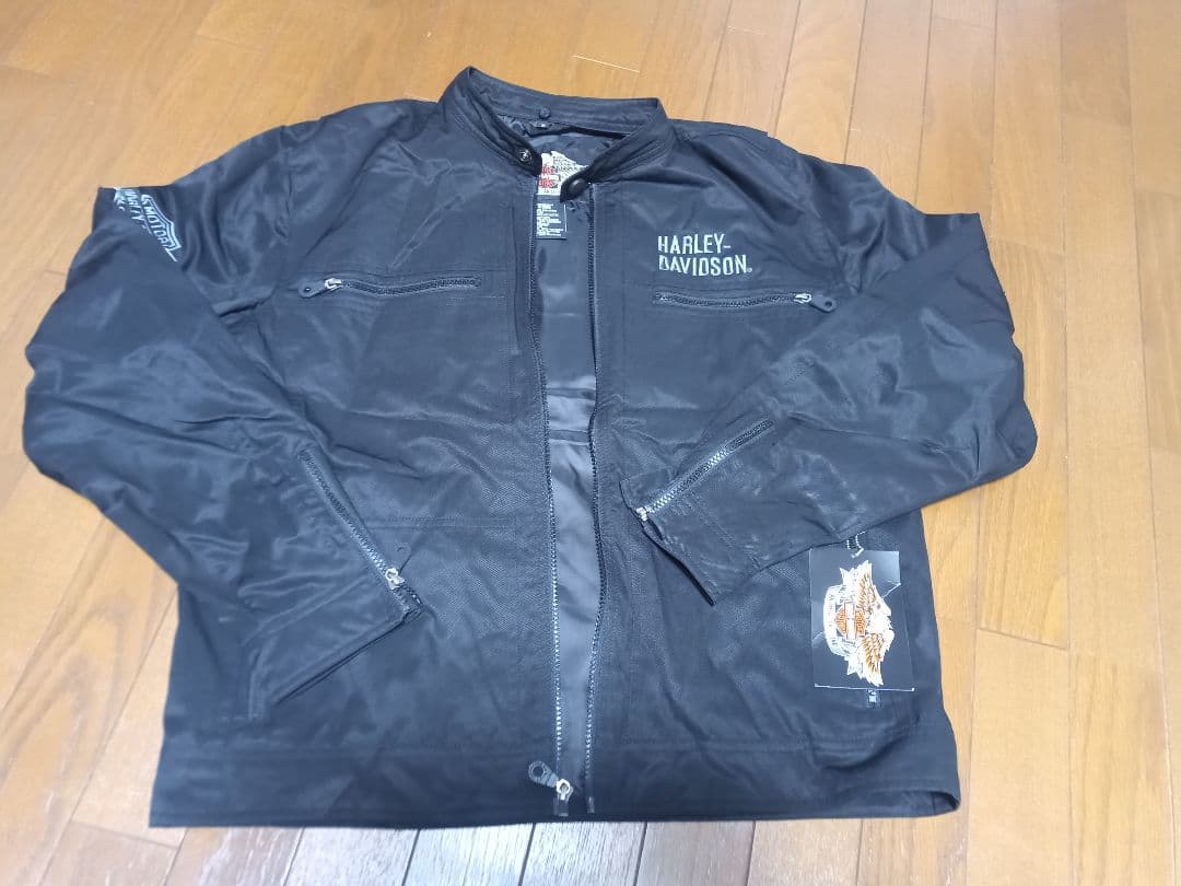 Harley-Davidson 　ハーレーダビッドソン　黒　ジャケット