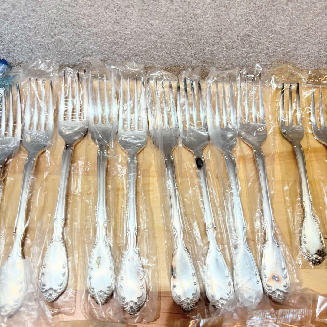 【未使用】ノリタケ カトラリー　スプーン＆フォーク　花柄　49本　大量