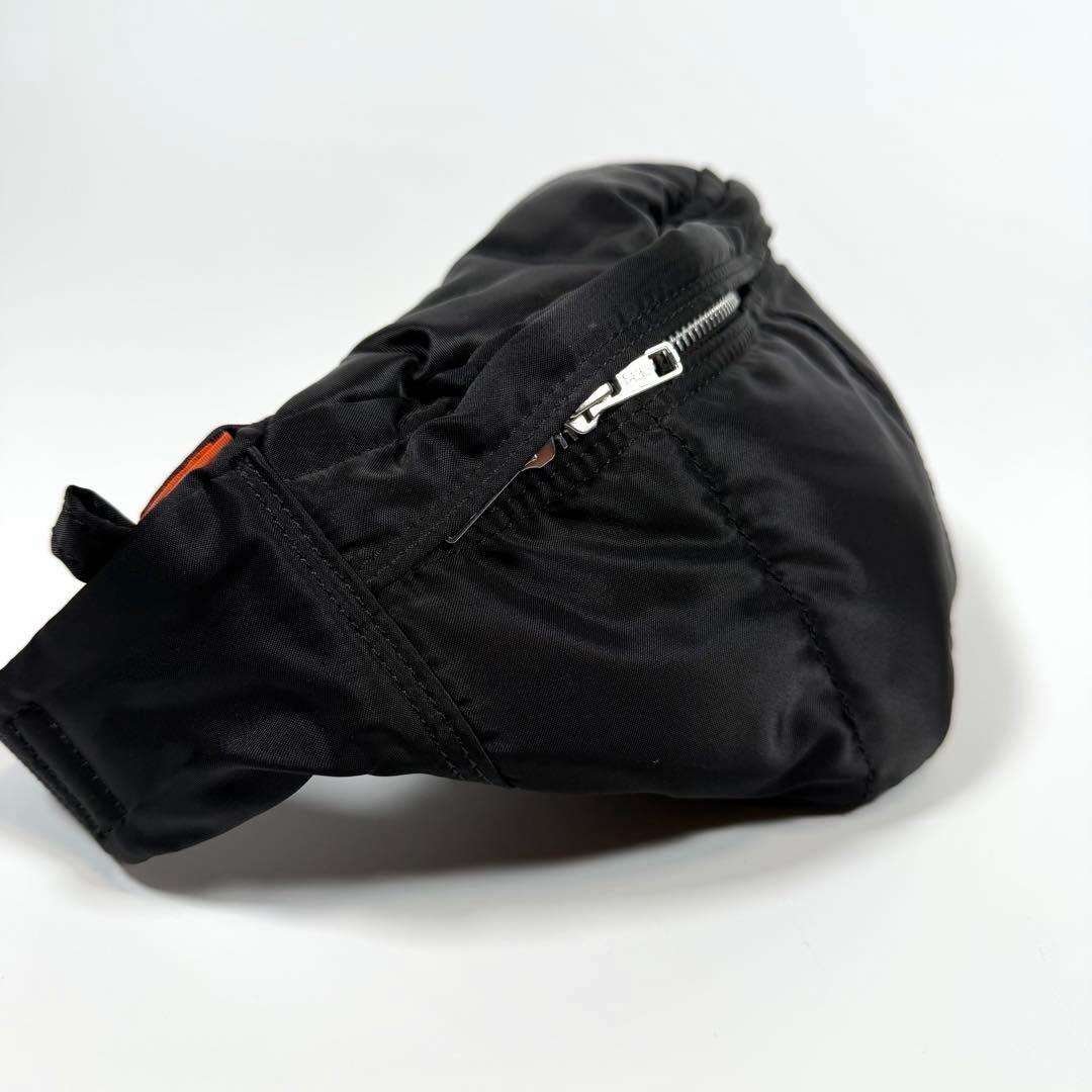 【未使用に近い】ポーター　ボディバッグ　ナイロン　タンカー　ブラック　メンズ