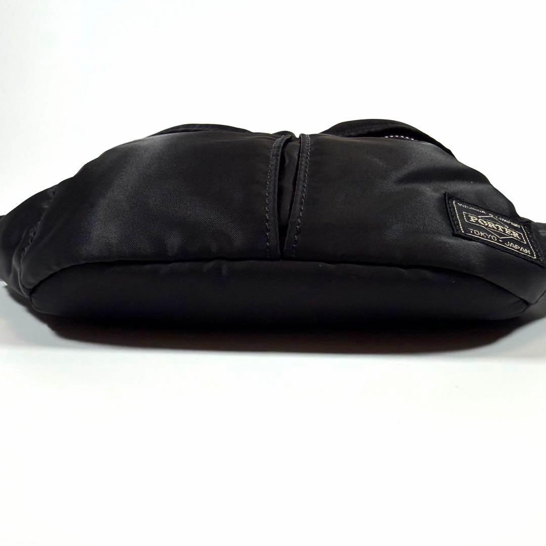 【未使用に近い】ポーター　ボディバッグ　ナイロン　タンカー　ブラック　メンズ
