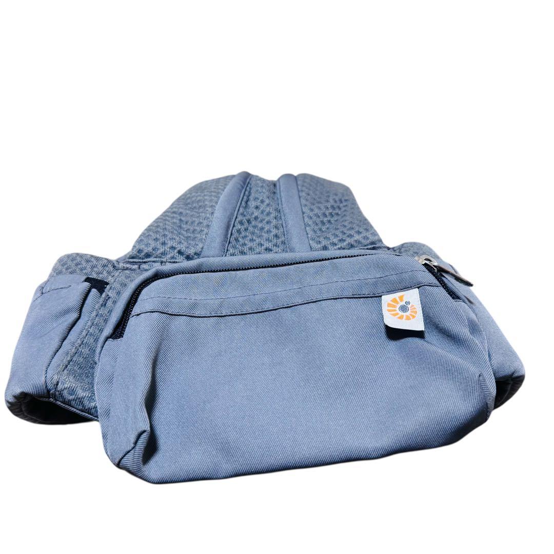 人気【美品】エルゴベビー ErgoBaby オムニブリーズ グラファイトグレー