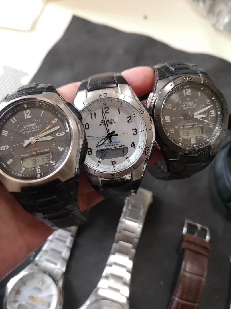 CASIO SOLAR 腕時計まとめ売り21個