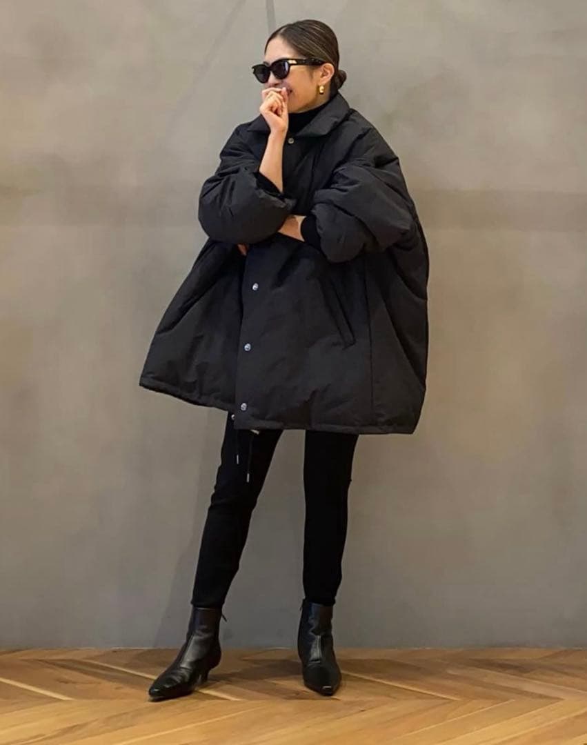 CALUX PUFFER COACH JACKET ダウンジャケットキャラクス