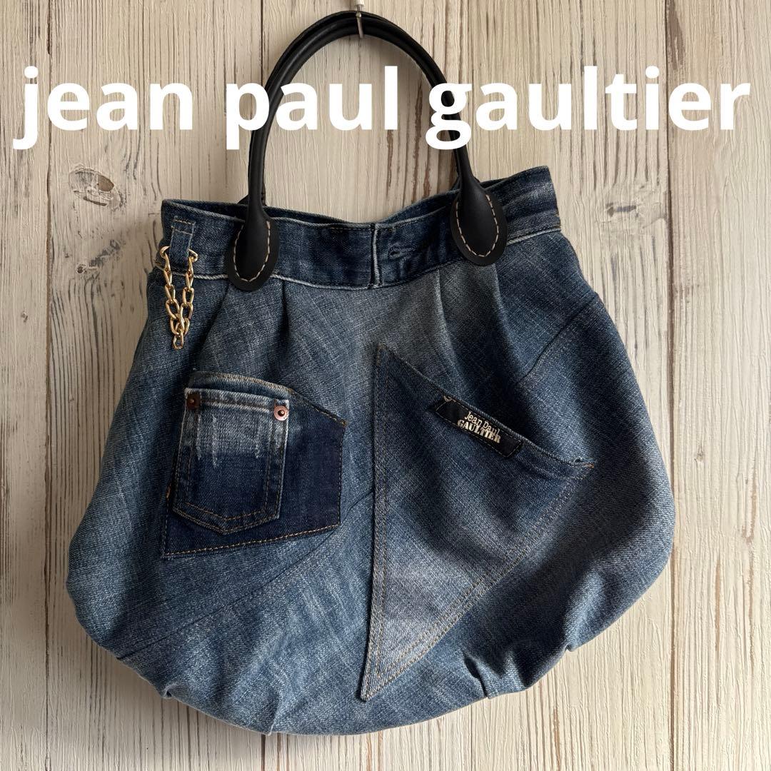 Jean Paul Gaultier デニムトートバッグ　ゴルチェ
