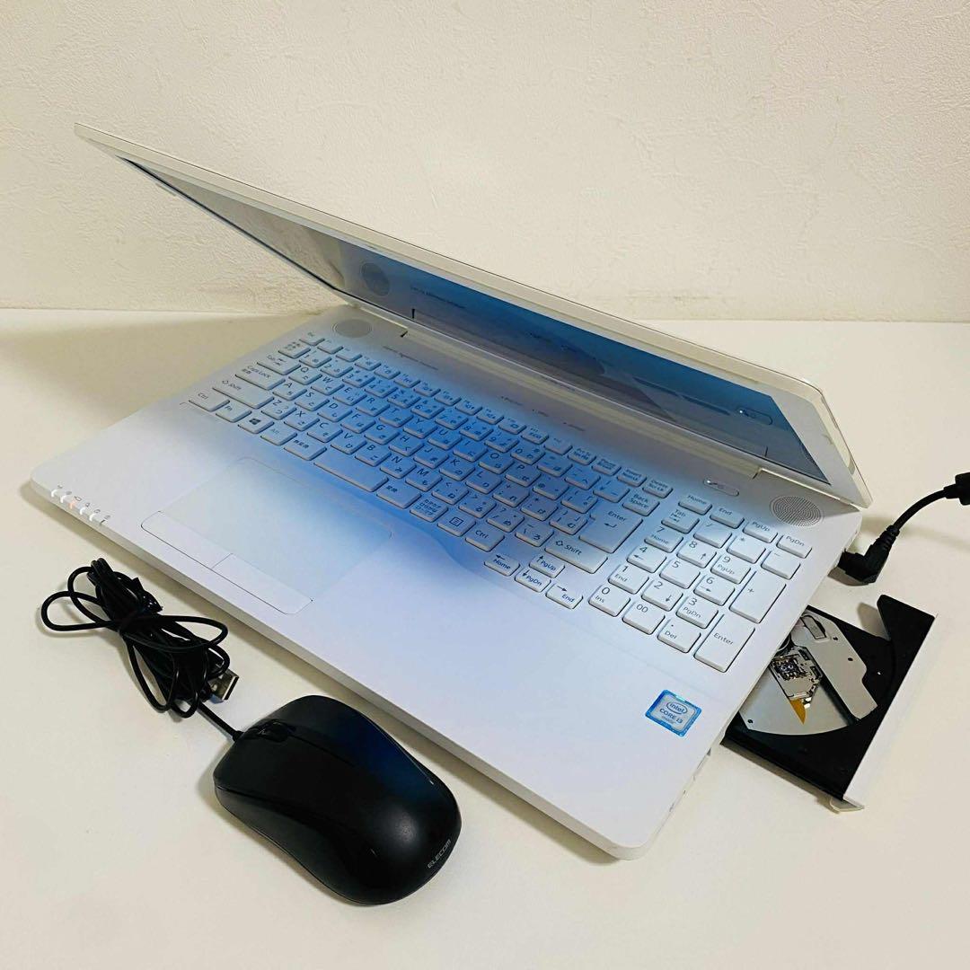 Y91 FujitsuノートパソコンSSD高速 Windows11オフィス付き