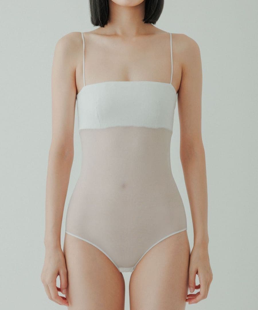 未着用　【yo BIOTOP】tiny mesh body suit