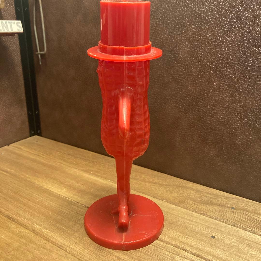 ミスターピーナッツ ビンテージバンク 貯金箱 アドバタイジングフィギュア赤