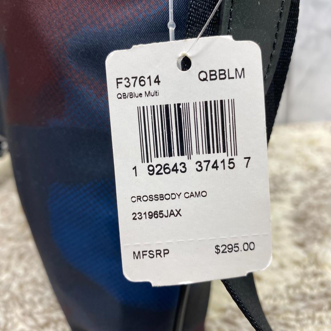 コーチ 迷彩柄 COACH ショルダーバッグ 37614 /ブルーカモフラージュ